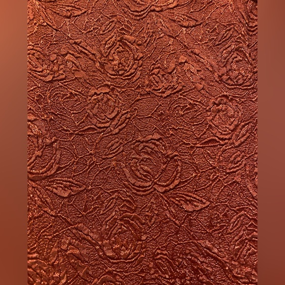 Draper’s & Damon’s Long Sleeve Shirt / Blouse Medium Orange / Red - Picture 5 of 8